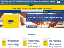 Tablet Screenshot of lindeverlag.at